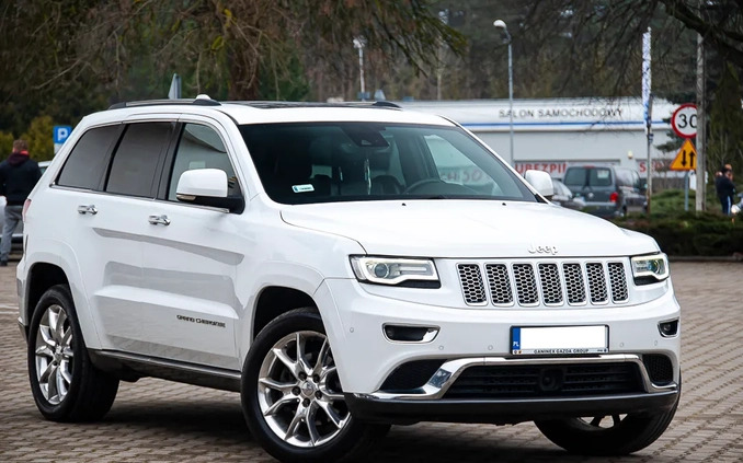 Jeep Grand Cherokee cena 119900 przebieg: 110000, rok produkcji 2017 z Węgliniec małe 781